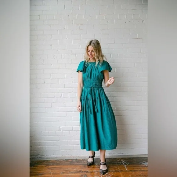 Ulla Johnson Darlene dress in Verdigris 👗 Small - Picture 6 of 12